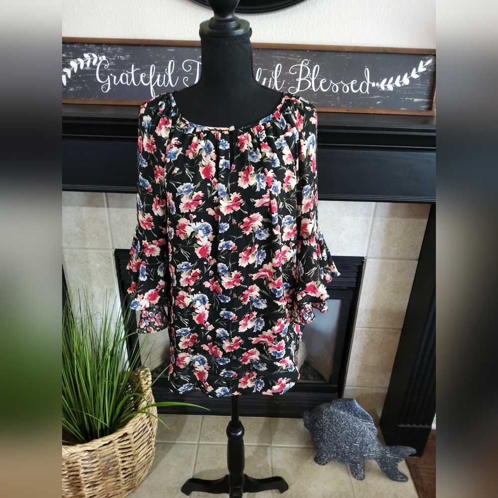 Chaps Ladies Boho Top